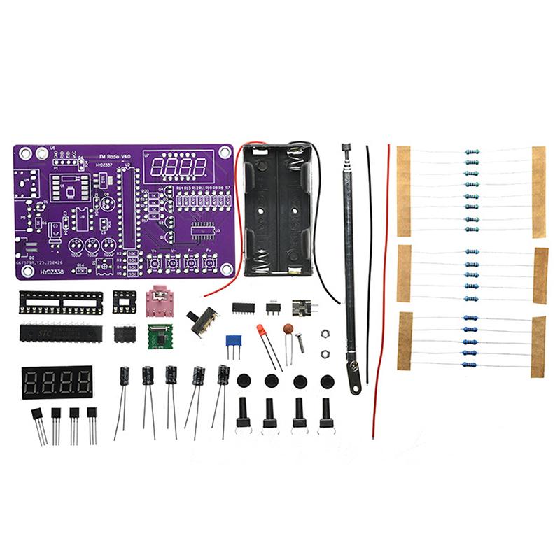 Diy Electronics For Adults - Двухканальный FM-радиоприемник DIY: набор для сборки