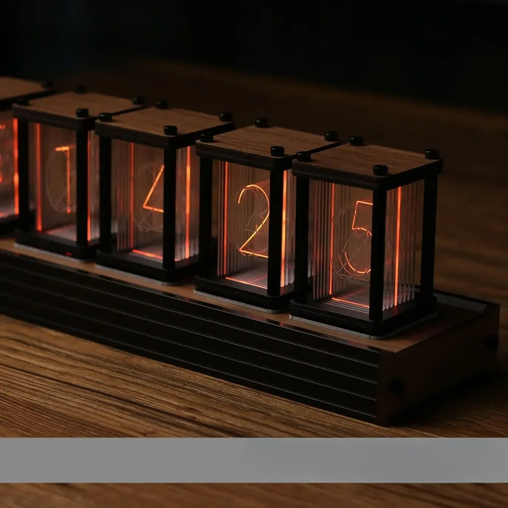 Diy Electronics Desk - RGB Nixie трубчатые часы DIY настольные
