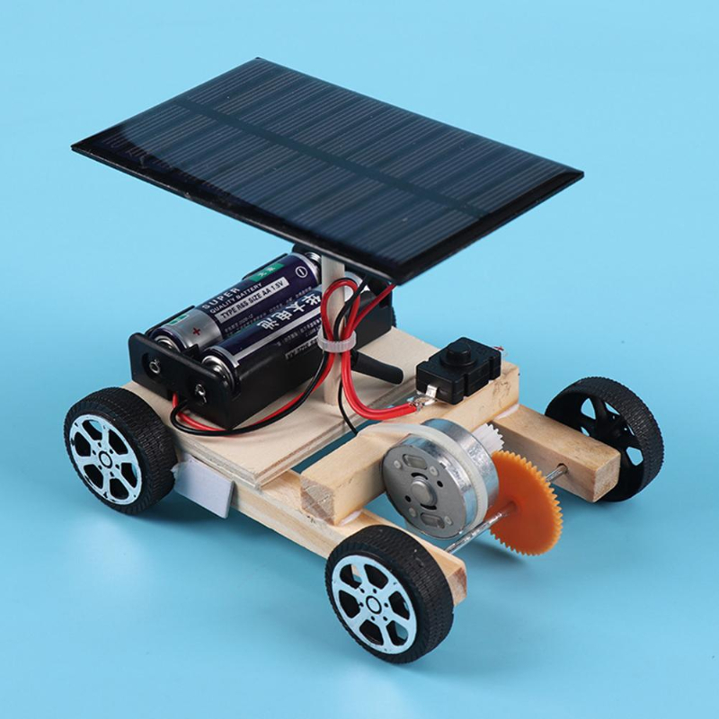 Diy Electronics For Kids - Сборка солнечного автомобиля, креативные изобретения, моторика,