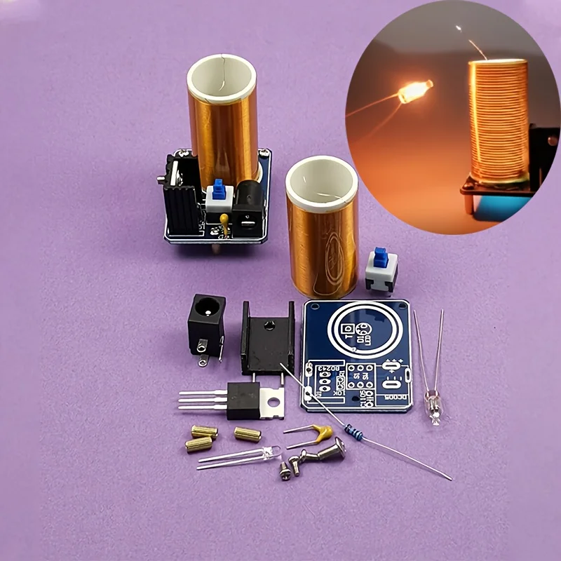 Diy Electronics For Adults - Мини-комплект катушек Тесла BD243, комплект электронного