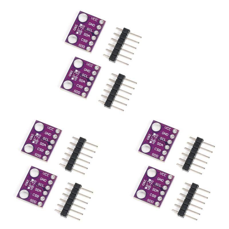 Bme280 Humidity Sensor - A93E-6PCS BME280 3.3V Сенсорный модуль для