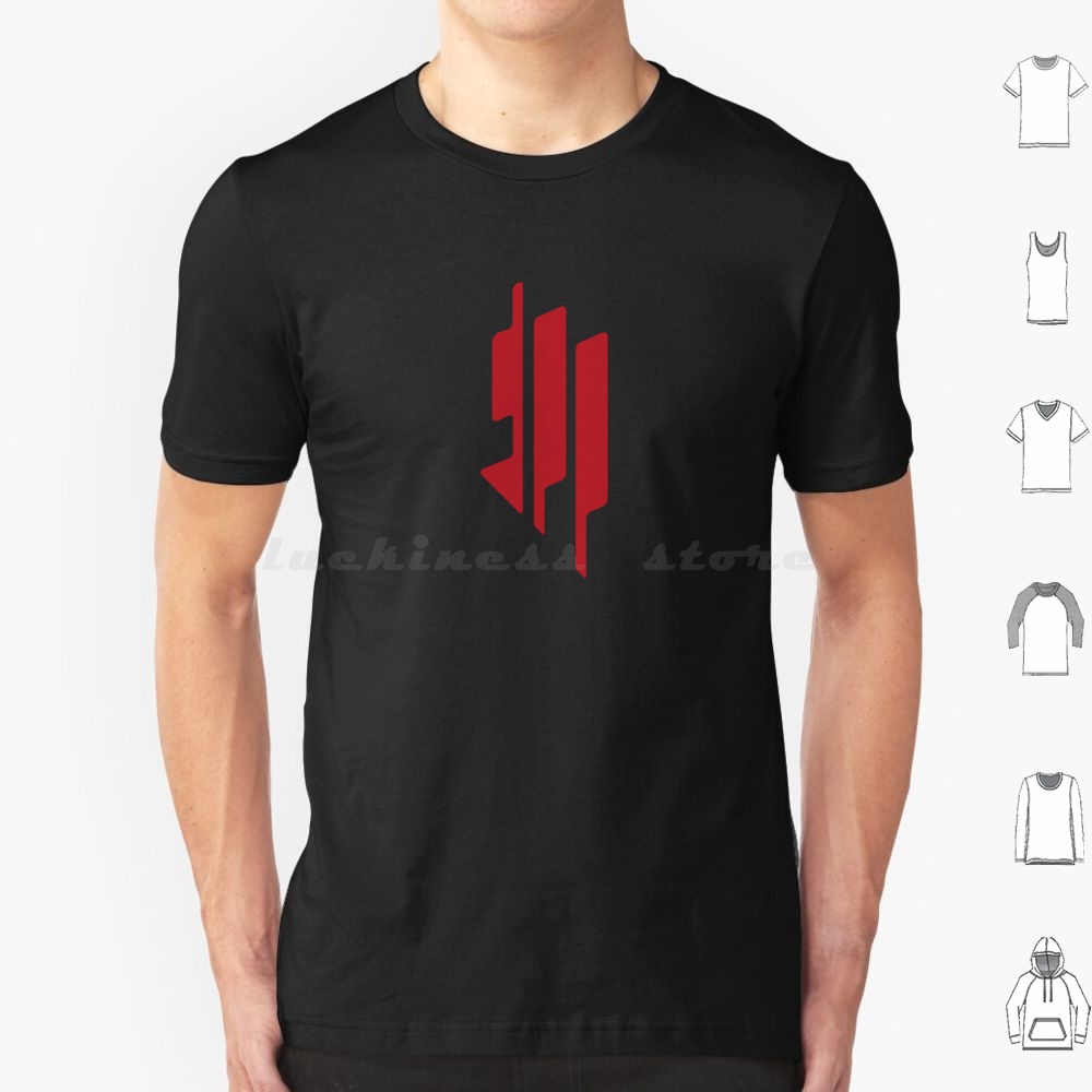 Diy Electronics Logo - Dj Skrillex Новый логотип Футболка Хлопок