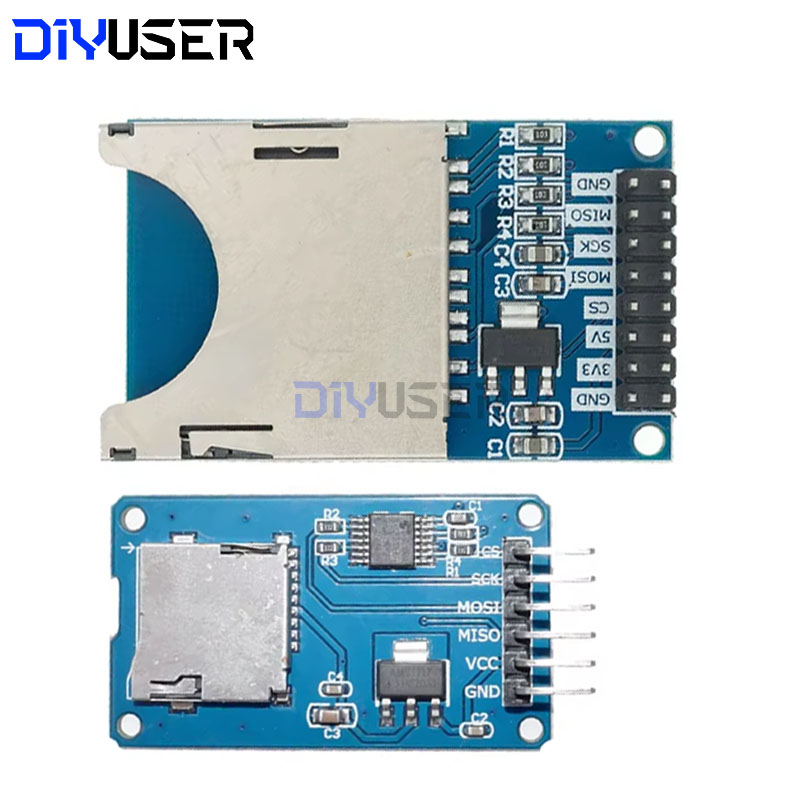 DIYUSER Плата расширения памят – обзор и цена Sd Card Module Spi