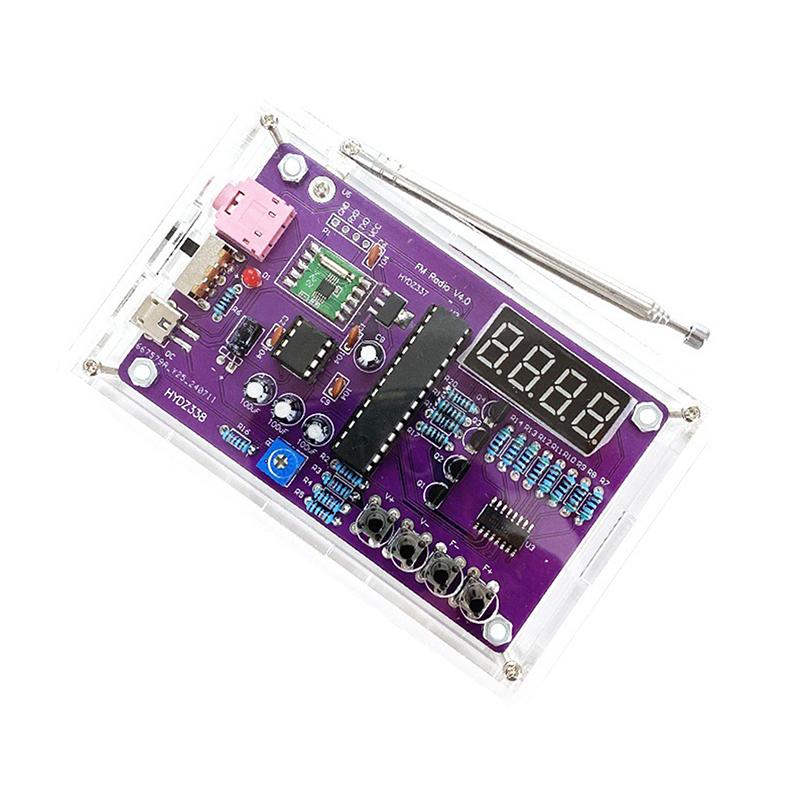 Двухканальный FM-радиоприемник – обзор и цена Diy Electronics For Adults