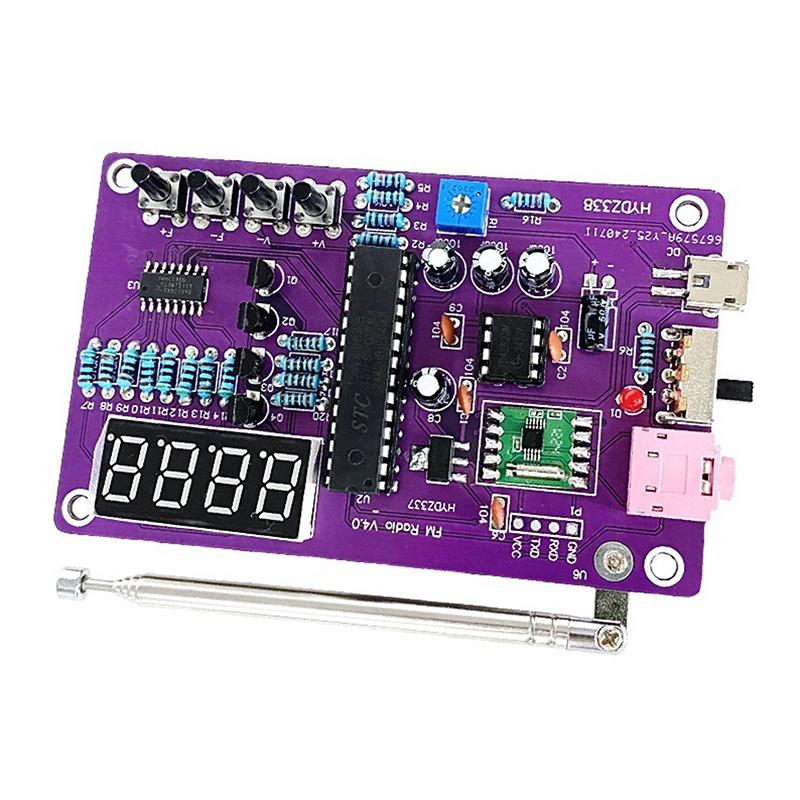 Двухканальный FM-радиоприемник – обзор и цена Diy Electronics For Adults