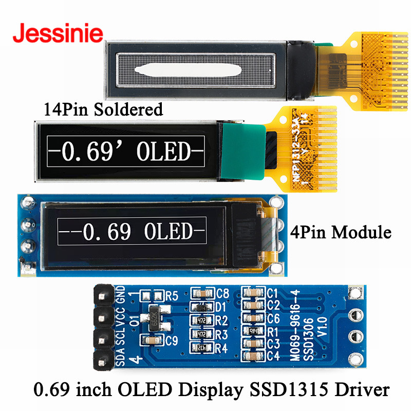 0,69-дюймовый OLED-дисплей 0,6 – обзор и цена I2C Lcd Display
