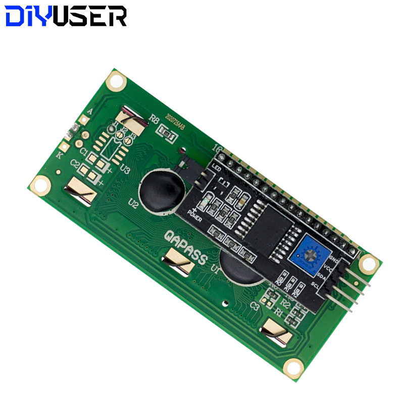 LCD-модуль 1602 с синим/желто- – обзор и цена I2C Lcd Display