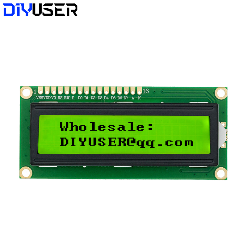 LCD-модуль 1602 с синим/желто- – обзор и цена I2C Lcd Display