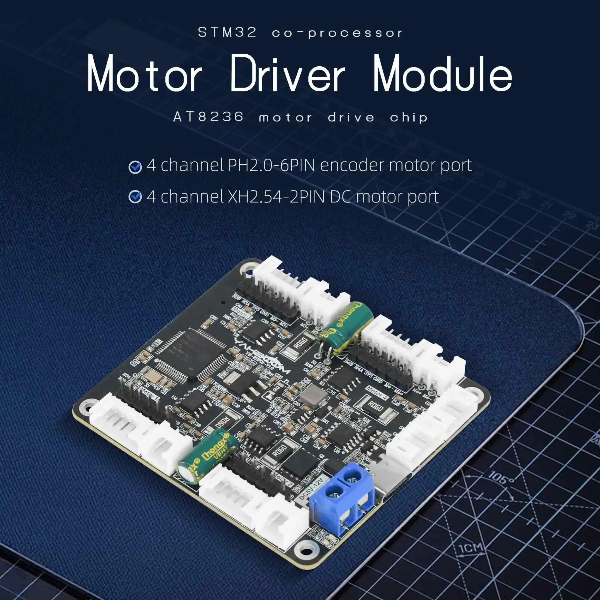Модуль драйвера двигателя Yahb – обзор и цена Diy Electronics