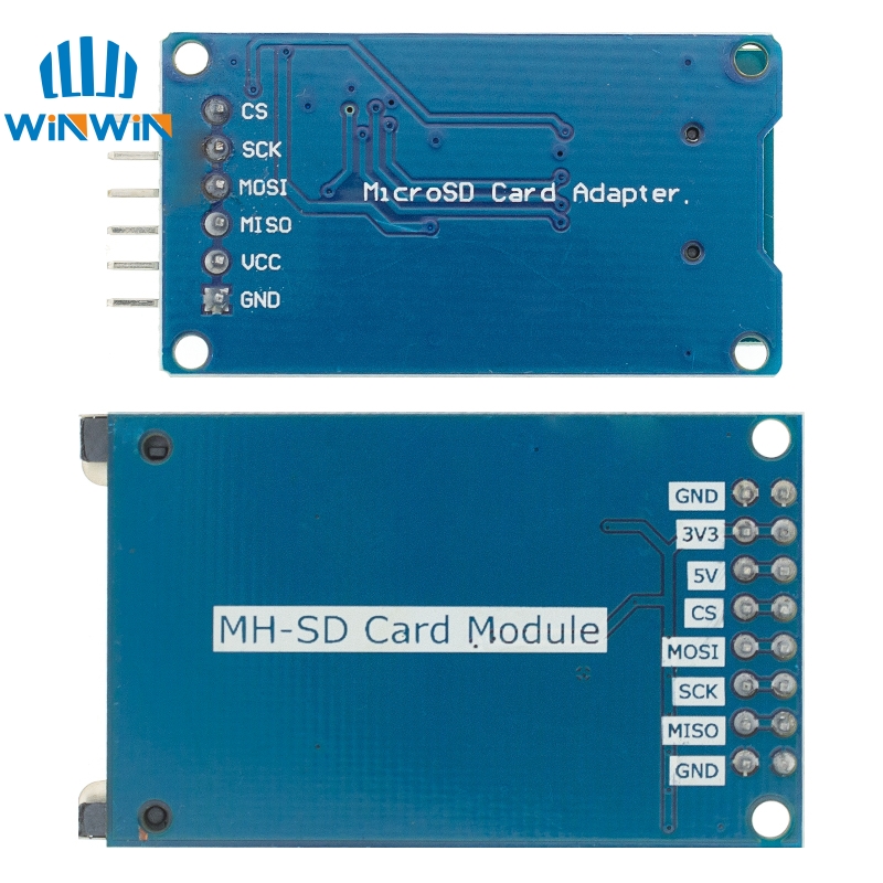 Плата расширения Micro SD для  – обзор и цена Sd Card Module Spi