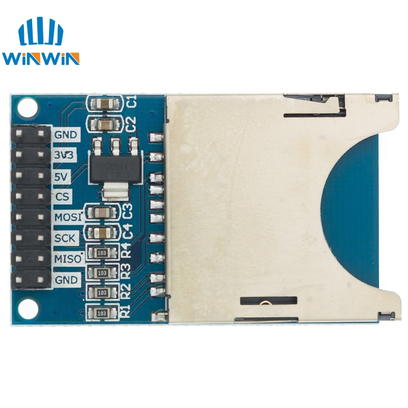 Плата расширения Micro SD для  – обзор и цена Sd Card Module Spi