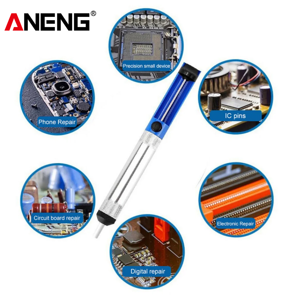 Насос для распайки ANENG, устр – обзор и цена Flux Pen Electronics