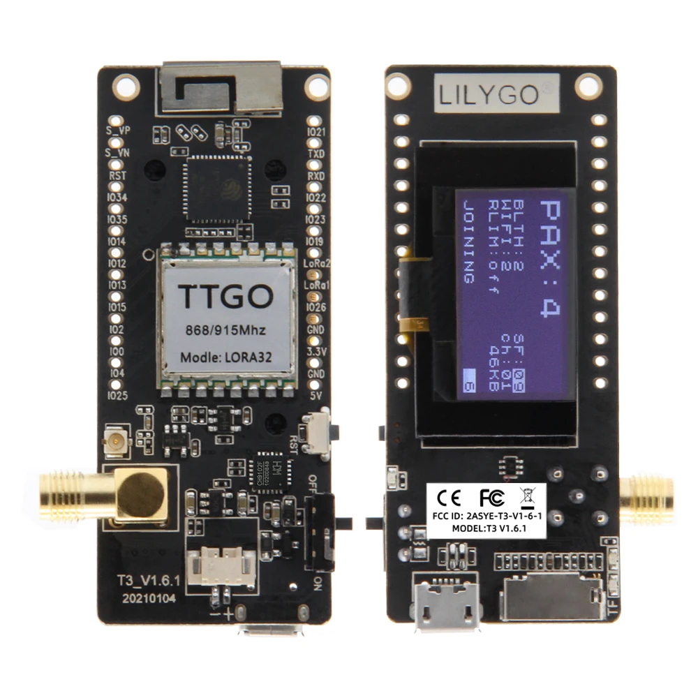 LILYGO ®   TTGO LoRa32 V2.1_1. – обзор и цена Sd Card Module Spi