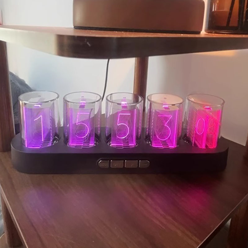 Электронные трубчатые часы DIY – обзор и цена Diy Electronics Desk