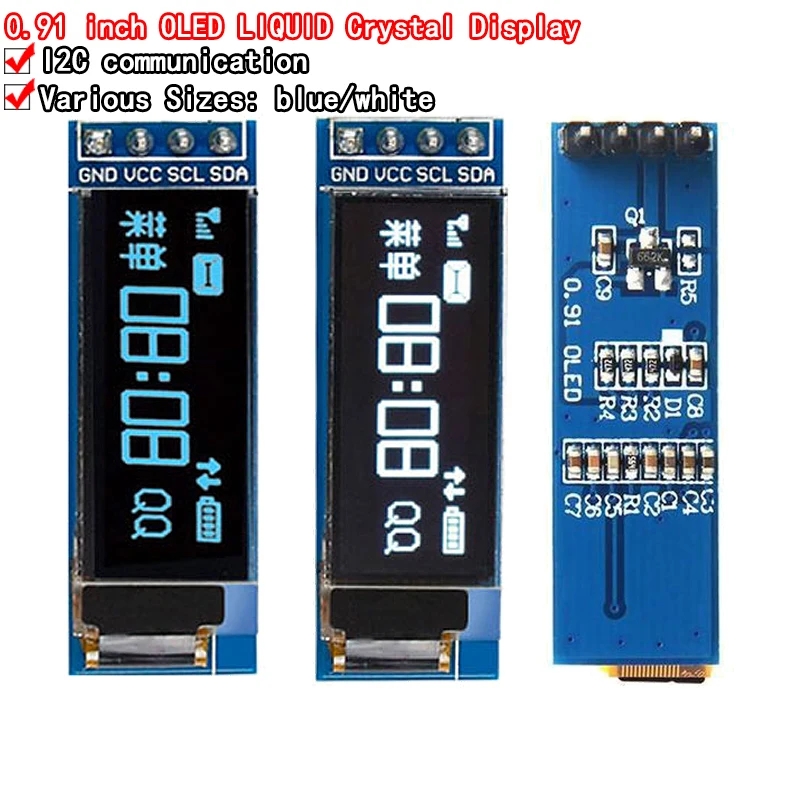 Модуль OLED-дисплея 0,91 дюйма – обзор и цена I2C Lcd Display