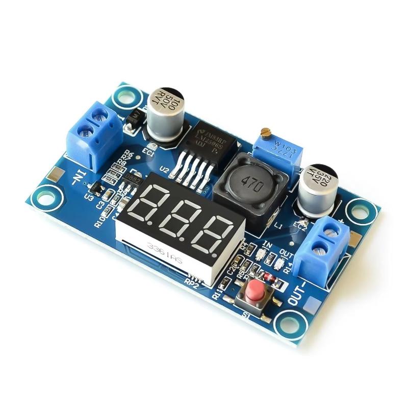 Модуль питания LM2596 с диспле – обзор и цена Diy Electronics
