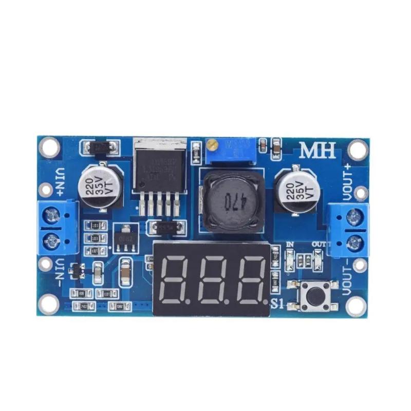 Модуль питания LM2596 с диспле – обзор и цена Diy Electronics