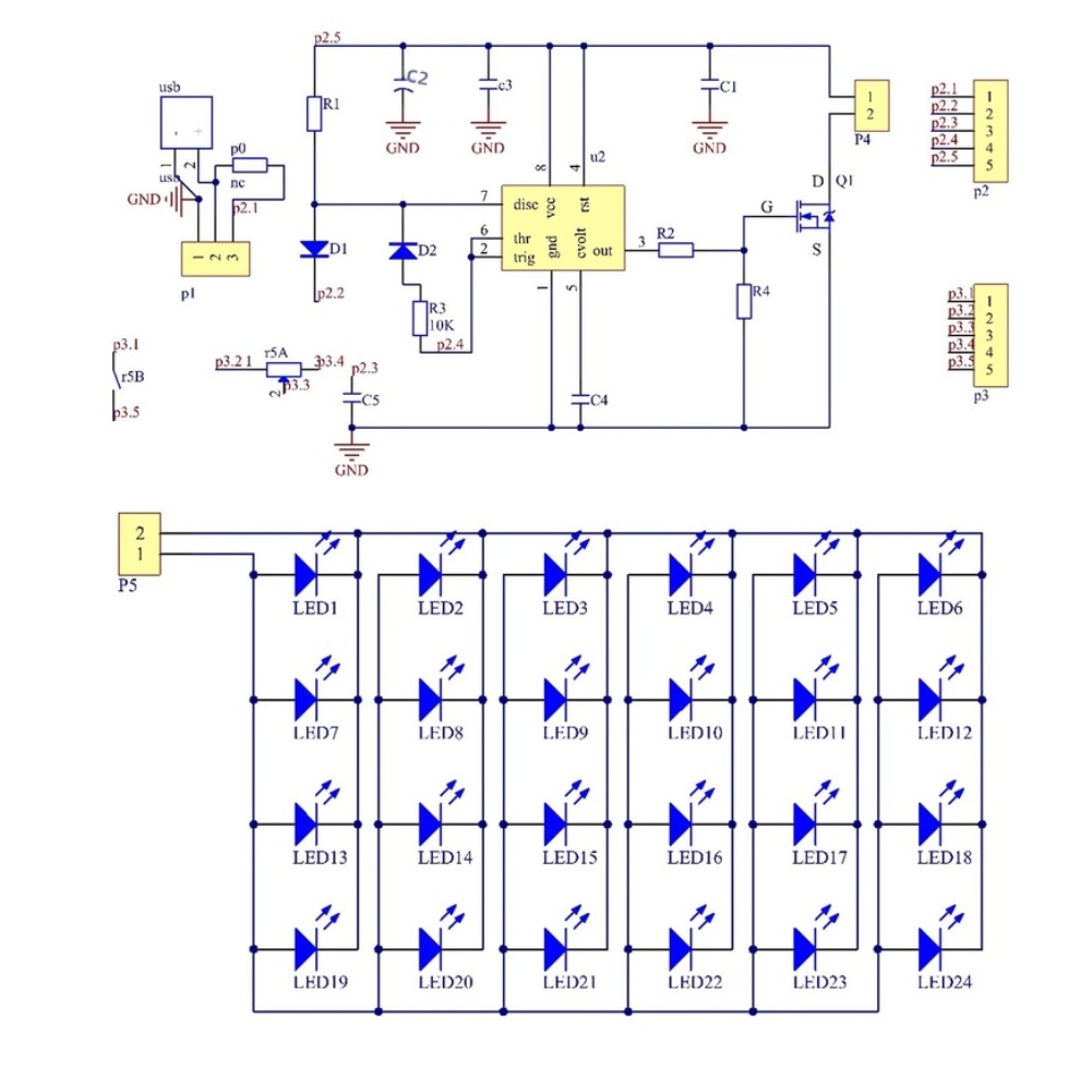 NE555 для светодиодной настоль – обзор и цена Diy Electronics Desk