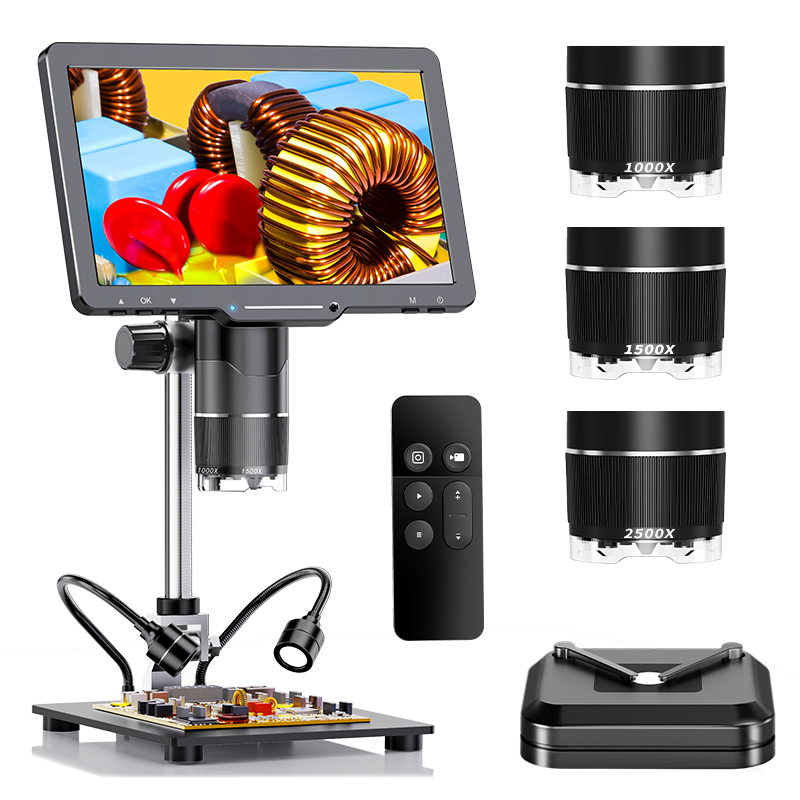 2500X HDMI цифровой микроскоп  – обзор и цена Diy Microscope For Electronics Repair