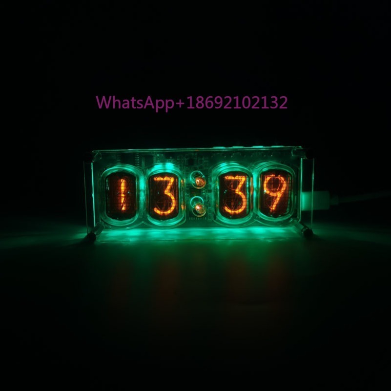 Настольные часы In12 Glow Cloc – обзор и цена Diy Electronics Desk
