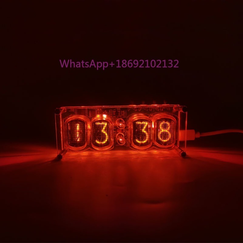 Настольные часы In12 Glow Cloc – обзор и цена Diy Electronics Desk