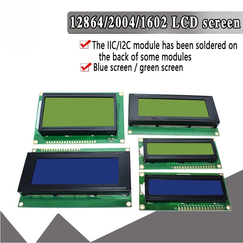 Модуль LCD 1602 2004 с сине-зе – обзор и цена I2C Lcd Display