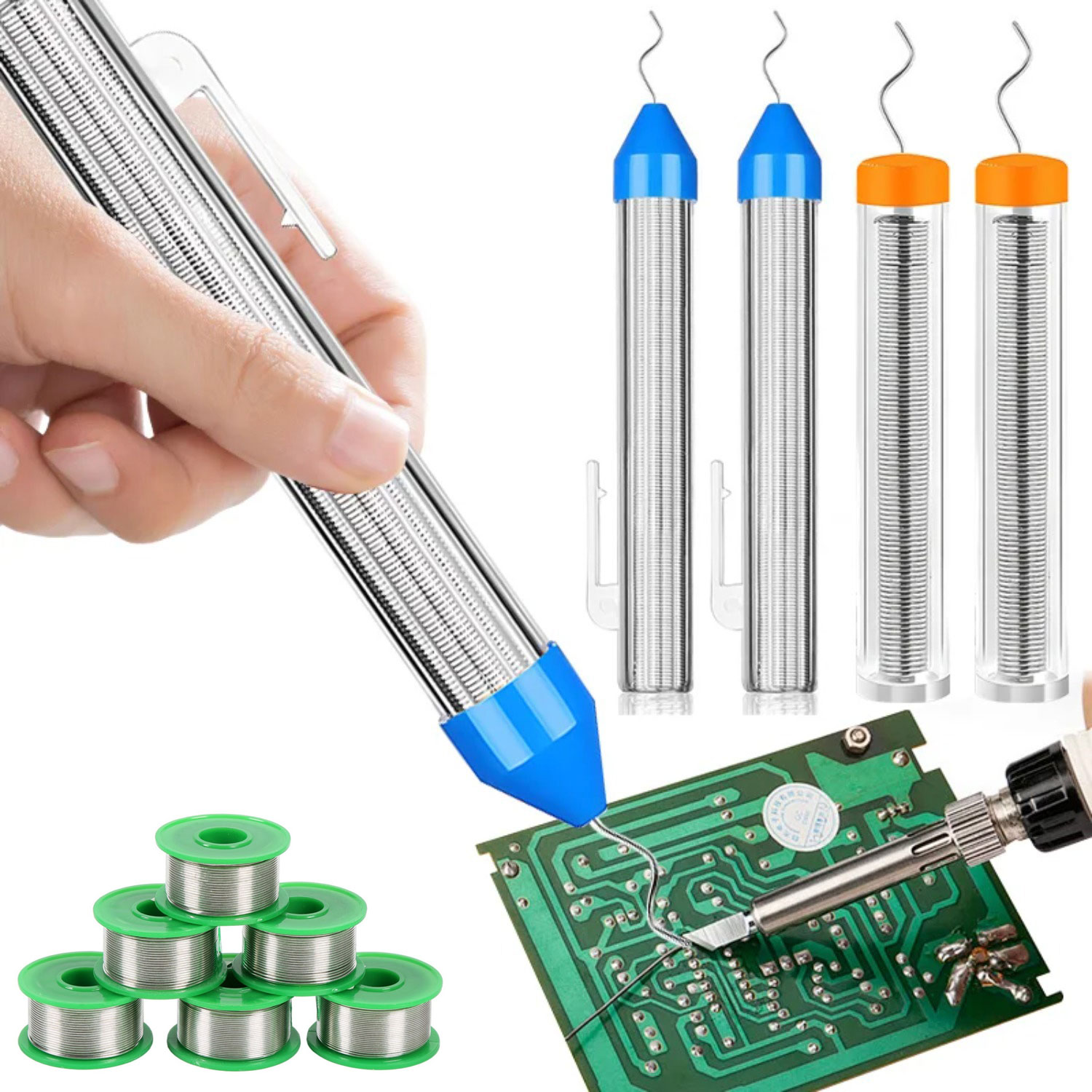 Бессвинцовая припойная проволо – обзор и цена Flux Pen Electronics