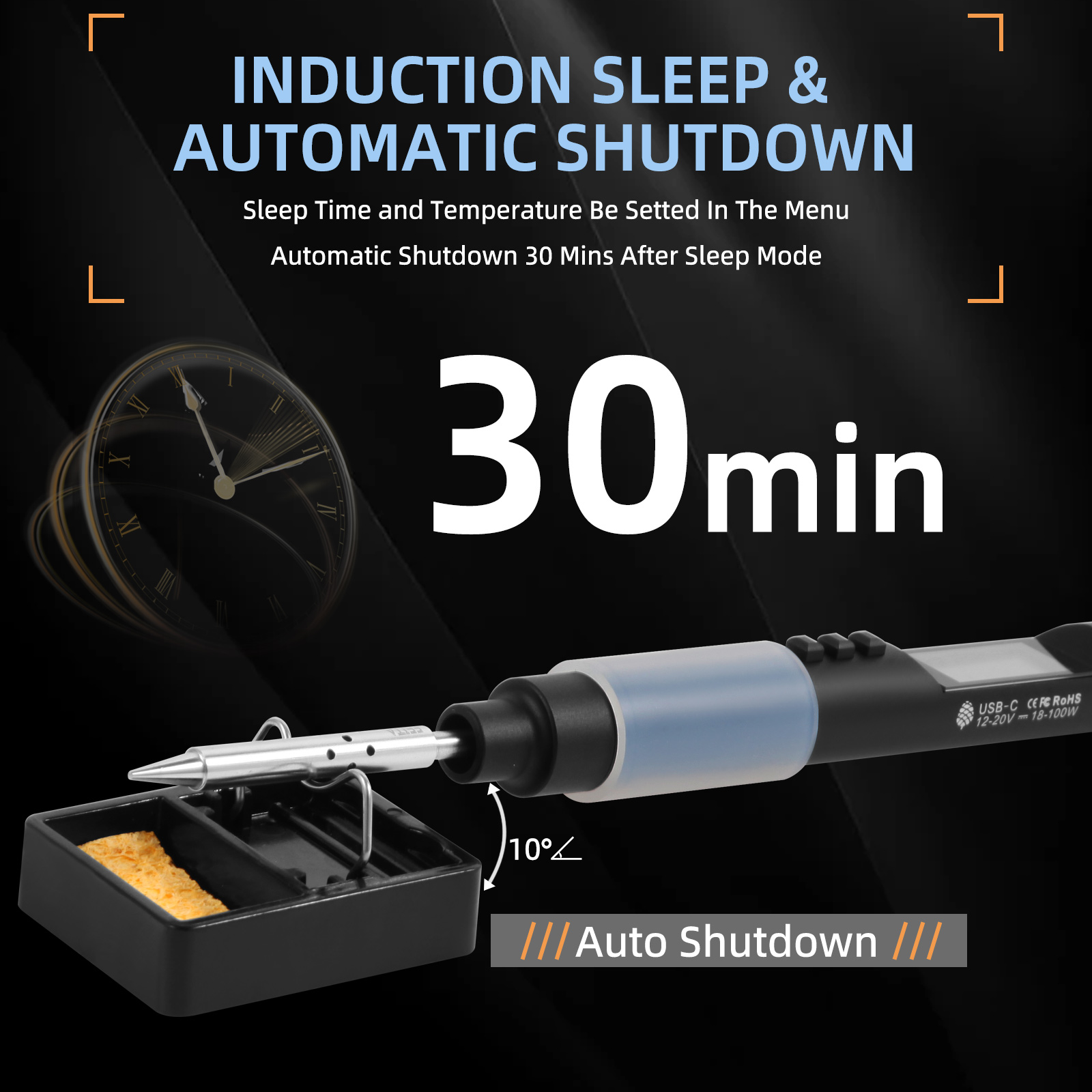 Комплект паяльника FEITA PTS20 – обзор и цена Flux Pen Electronics