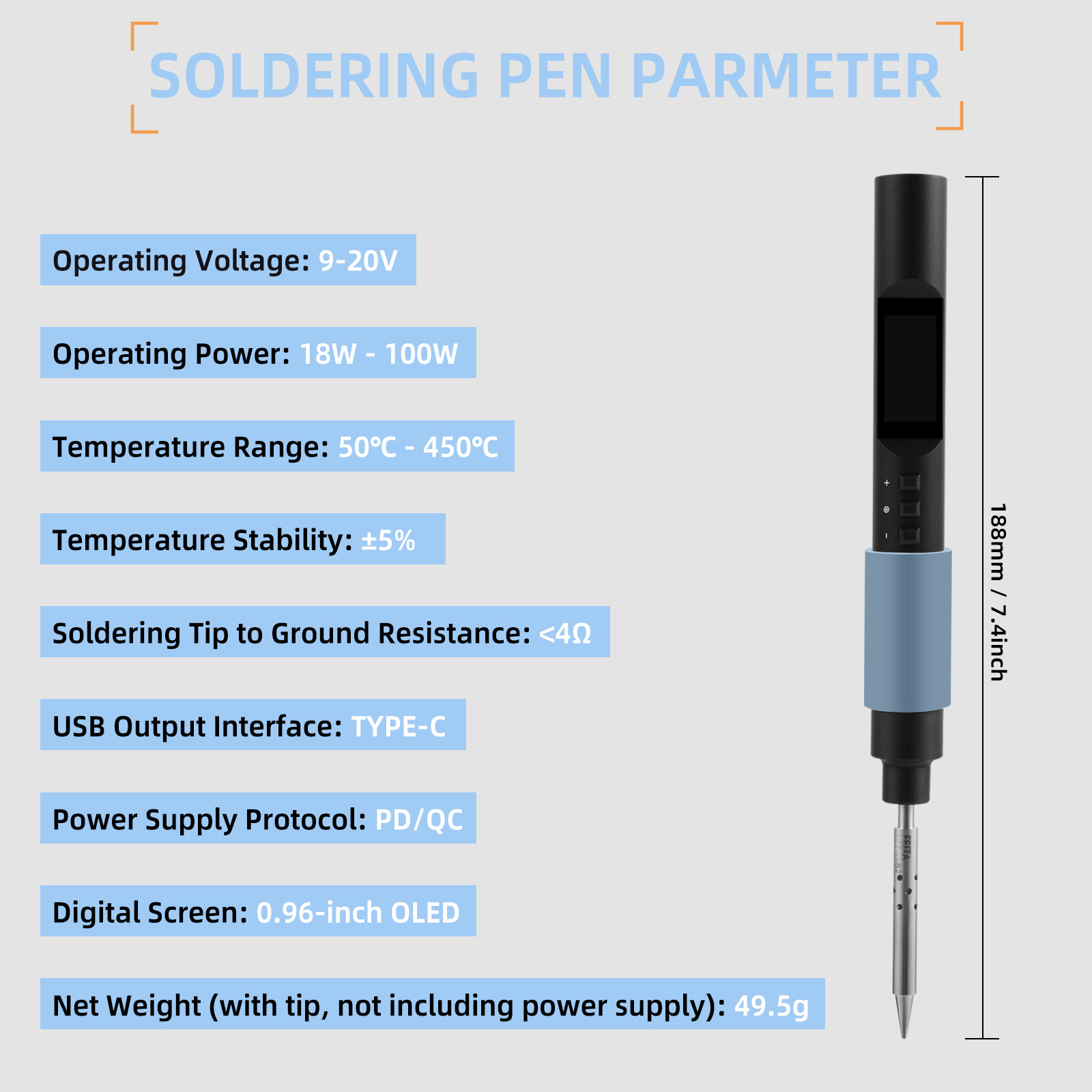 Комплект паяльника FEITA PTS20 – обзор и цена Flux Pen Electronics